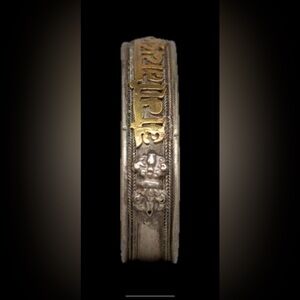 Tri Tone Mantra Cuff